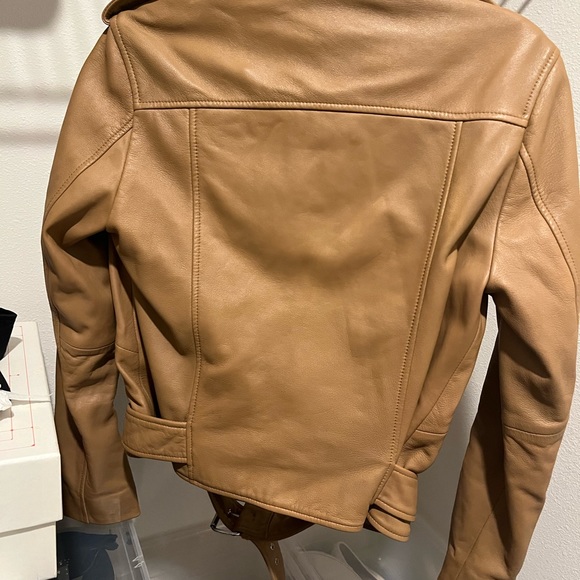 Walter Baker Leather Moto Jacket. Size M. - Picture 5 of 6